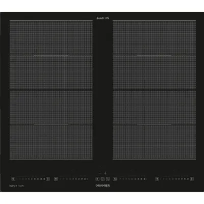 Oranier Induktionskochfeld FLI660 | 4 Kochzonen | 59 cm breit | Einbau autark | Multi-Slider | rahmenlos | schwarz