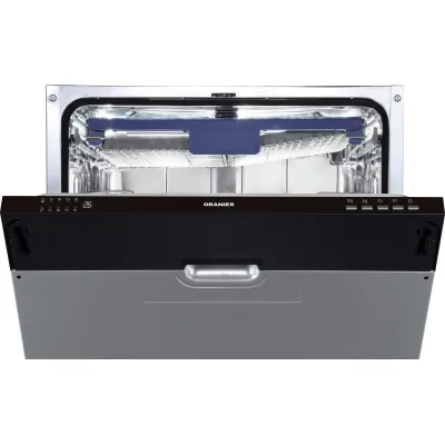 ORANIER Geschirrspüler GSV660 vollintegriert 60cm | 14 Maßgedecke | 6 Programme | Energieklasse D | 42 dB | Edelstahl