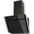 Bild: ORANIER Dunstabzugshaube MEBA60S1 | Kopffrei Wandhaube 60cm | Abluft/Umluft | Touch-Control | LED | Schwarz