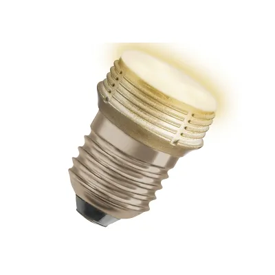 LEDVANCE LED Designlampe FLAT263XD #4058075840027 | E27 | 3,5W | 2700K warmweiß | 270lm | ultrakompakt | matt | weiß