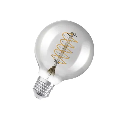 OSRAM LED Filament Globe 80 Vintage 1906 | 1906LGL80D 7,8W E27 | dimmbar | 360lm | 1800K warmweiß | Glas | smoke
