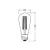 Bild: OSR LED-F ST 8,8W E27 2200K gd