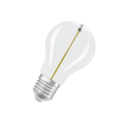 LEDVANCE LED-Lampe E27 Vintage 1906 CLAS A | 1,8W | 2700K warmweiß | Filament | 100lm | klar | 15.000h | Glas | Ø6cm