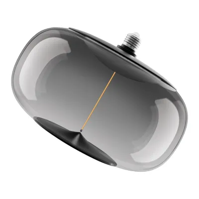 OSRAM LED Filamentlampe 1906 Big Elipse DIM 12W E27 | 350 lm | 1800K warmweiß | 30 cm | dimmbar | Smoke