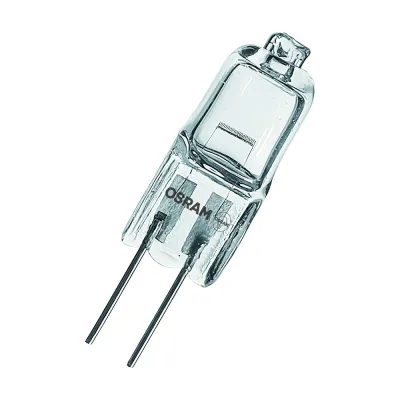 Osram Halogenlampe Backofen 64418 G4 10W 12V | Pyrolyse geeignet 450°C | klar | 140lm | 2000h | 2800K | UV-Schutz