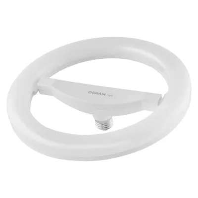 OSRAM LED-Ringlampe CIRCOLUX 14,5W/827 E27 | 1521 lm | 2700K warmweiß | Ø 260mm | nicht dimmbar | matt | IP20 | weiß