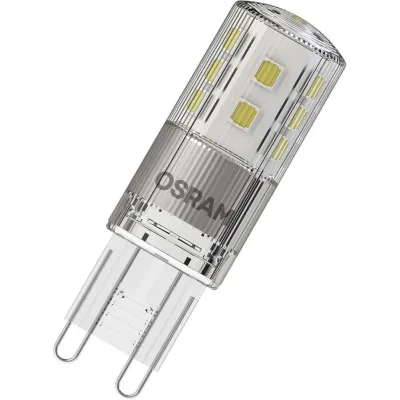 OSRAM LED-Lampe G9 3W 2700K dimmbar | 320 lm | 300° Abstrahlwinkel | klar | ersetzt Halogen | 25.000h | EEK F