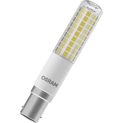 OSRAM LED-Röhrenlampe Special T Slim DIM 9W/827 B15d | 1055 lm | dimmbar | warmweiß 2700K | 320° | klar | 100mm | weiß