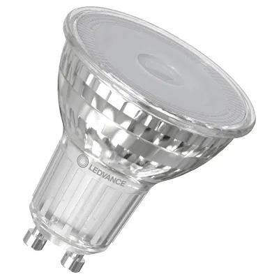 LEDVANCE LED-Reflektor PAR16 3,7W 927 GU10 | dimmbar | 350lm | 36° Abstrahlwinkel | 2700K warmweiß | klar | E-Klasse