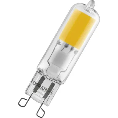 OSRAM LED Lampe G9 2,6W 2700K 300lm | warmweiß | klar | 320° Abstrahlung | ersetzt 30W | nicht dimmbar | 15.000h