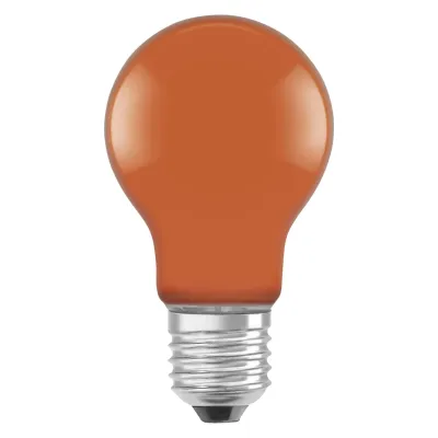 OSRAM LED-Lampe E27 ST CLAS A15 2.5W 1500K | Filament | warmweiß 160lm | nicht dimmbar | Birnenform | orange