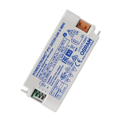 OSRAM Vorschaltgerät PTi 35/220-240 S Mini 999020415046 | EVG für HID-Lampen 35W | elektronisch | 220-240V | weiß