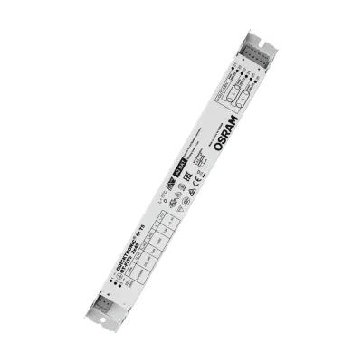 OSRAM Vorschaltgerät QT-FIT5 2x49W 220-240V EVG | für T5 Leuchtstoffröhren | Metallgehäuse | IP20 | Weiß