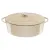 Bild: Tefal Bräter E25906 LOV | oval, 34 cm, 7,2L | Gusseisen 97% Recycling | induktionsgeeignet | spülmaschinenfest | beige