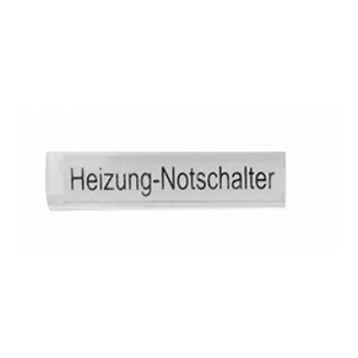 Pacific Beschriftungsset für FR-AP IP54 90591301-DE "Heizung-Notschalter"
