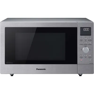 Panasonic Kombi-Mikrowelle NN-CD58JSGPG | 27L Garraum | 1000W | Grill & Heißluft | Inverter | Edelstahl | Slimline