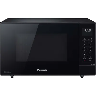 Panasonic Kombi-Mikrowelle NN-CT56JBGPG | 27L | Inverter | Heißluft | Grill | Slimline | 1000W | Schwarz
