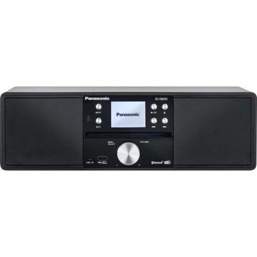 Bild: Panasonic SC-DM 202 EG-K schwarz DAB Heim Radio mit CD, USB