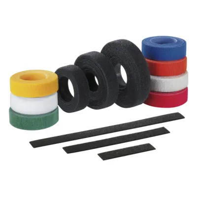 Panduit Kabelbinder HLS-75R0 | Klettband 22,9m x 19mm | Kunststoff | lösbar | schwarz