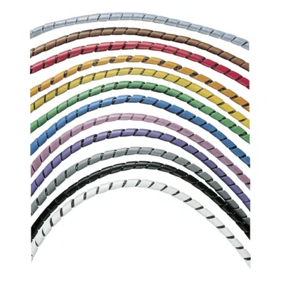 PANDUIT Spiralschlauch T100F-C0 | Wellschlauch 25,4mm | PE | schwarz | UV-beständig | halogenfrei