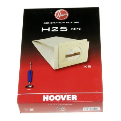Papier-Staubbeutel H25 für Staubsauger Candy/Hoover 09178336 5 Stück