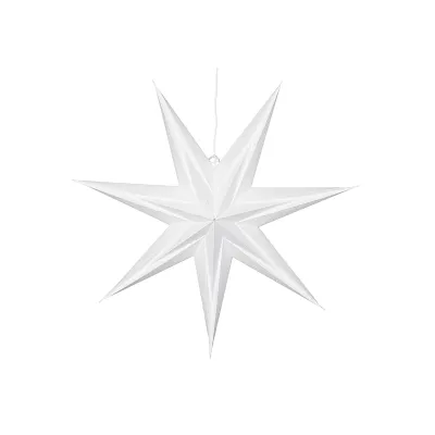Papierstern Holly 60cm weiß