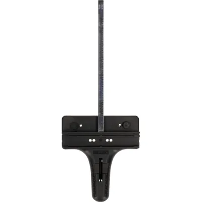 Bosch Parallelanschlag 2608040289 für Stichsägen GST/PST | mit Kreisschneider | Rund- & Parallelschnitte | grau