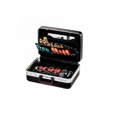 PARAT Werkzeugkoffer Classic Plus 481.000.171 | leer | 460x310x190 mm | 27 L | robust | X-ABS Kunststoff | schwarz