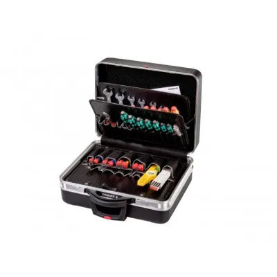 Parat Werkzeugkoffer Classic KingSize Roll 489500171 | Rollenkoffer leer | ABS | 470x210x360 mm | 50 Fächer | schwarz