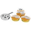 Rinklake Pastenbrenner-Set chrom 546