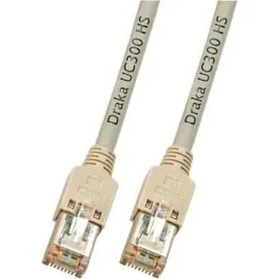 EFB Patchkabel K8017.5 | Cat.5e RJ45 SF/UTP | 5m | Ethernet Netzwerkkabel | AWG26 | LSZH flammwidrig | grau