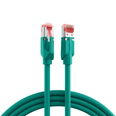 EFB Patchkabel Cat.6A K8053.0,50 | RJ45 S/FTP | 10 Gigabit Ethernet | 0,5m | LSZH halogenfrei | grün