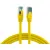 Bild: EFB Patchkabel Cat.6A MK6001.20Y | S/FTP | 10 Gbit Ethernet | RJ45 Stecker | 20 m | LSZH | vergoldete Kontakte | gelb