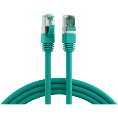 EFB MK6001.5GR Patchkabel Cat.6A S/FTP | RJ45 8(8) | 5m | LSZH | AWG27/7 Kupfer | 10 Gbit Ethernet | Grün