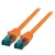 Bild: EFB Patchkabel Cat.6A MK6001.7,5O | RJ45 S/FTP | 7,5m | LSZH | AWG27 | PoE | orange