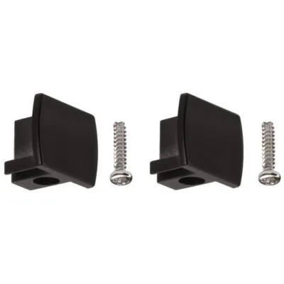 Paulmann URail Endkappe 96961 | Verbinder 2er-Pack | Zubehör Schienensystem | 13x21mm | Kunststoff schwarz matt