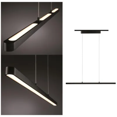 Paulmann URail Pendel Lento 42W 96816 Schwarz matt 230V Metall dimmbar