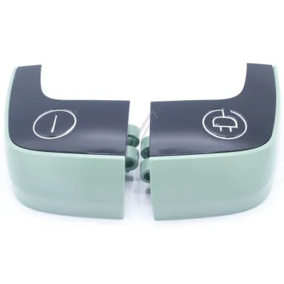 Pedalsatz schwarz/grün für Staubsauger AEG 2198588275 Fußpedal