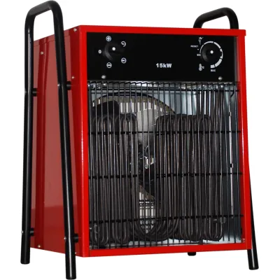 PROMAT Elektroheizer IFH03-150H 4000896908 | Industrie Heizgerät 15kW | 380-400V | Standgerät | 1300 m³/h | rot