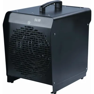 pegro Industrie-Heizer ATH-90 9kW | Elektroheizer Baustelle Halle Lager | 3 Heizstufen | Überhitzungsschutz