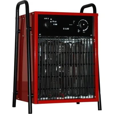 DeKon Industrie-Heizer IFH03-90H | 9kW | 9000 W Heizleistung | 380-400 V | freistehend | rot