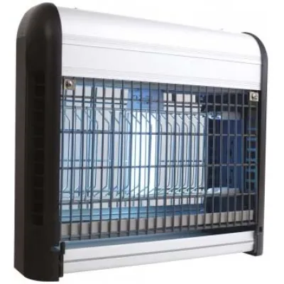 Elektro Insektenvernichter EZ 13 EcoZap | 13W UV-Lampe | Aluminium | bis 40 m² | Wand-/Deckenmontage