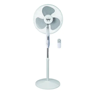 Pegro Standventilator B420 Stratos Control | 39 cm Ø | 60W | 3 Stufen | Oszillation | Timer | Fernbedienung | Weiß