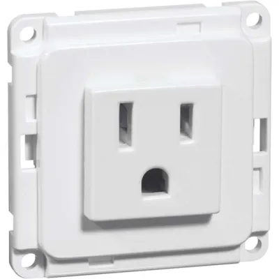 Peha US NEMA-Steckdose D 6770/15.02 US | Export-Steckdose USA | 125 V | 15A | 2-polig+E | Schraubklemmen