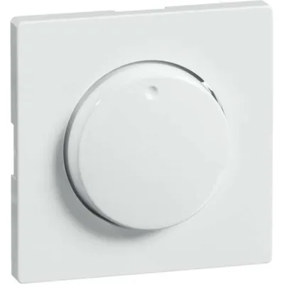 PEHA Abdeckung Drehdimmer DIALOG D 95.810.19 HR | Zentralplatte Drehknopf | Thermoplast | IP20 | schwarz RAL 9005