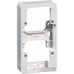 Peha Aufputz-Gehäuse 2-fach ws waage/senkrecht D 80.692 W