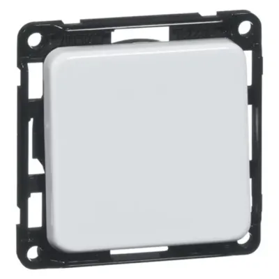 Peha Ausschalter 1-polig D 711.02 / 00600111 | Unterputz | 10A 250V | Schraubklemmen | IP20 | Thermoplast | reinweiß