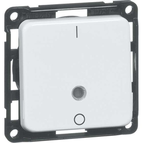 Bild: PEHA Ausschalter rws Kontrolll. 10A 250V 2-pol. D 712.02 GLK