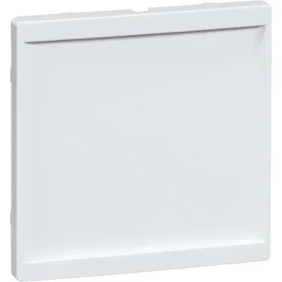 PEHA Blindverschluss-Zentralplatte 95.677.02 | Unterputz Blindabdeckung | Thermoplast reinweiß | mit Tragplatte