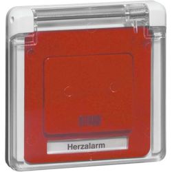 PEHA D 81.556 V K HERZ Wipptaster-Modul rt 1W UP STANDARD IP20